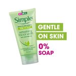 Buy Simple Kind To Skin Refreshing Facial Wash, (150 ml) - Purplle