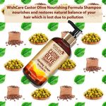 Buy WishCare Castor Olive Shampoo - Nourishing Formula (300 ml) - Purplle