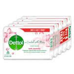 Buy Dettol Jasmine Bathing Soap (125 g) Buy 4 Get 1 Free (co-Created with Moms) - Purplle
