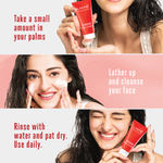 Buy Lakme Blush & Glow Strawberry Creme Face Wash, With Strawberry Extract,50g - Purplle