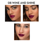 Buy Smudge Me Not Lip Duo - 08 Wine and Shine (Sangria) - Purplle