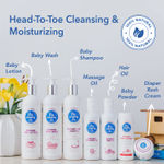 Buy The Moms Co. Tear-Free Natural Baby Shampoo| Australia-Certified Toxin-Free | Cleans & Conditions Hair | With Organic Argan Oil, Moringa Oil & Coconut-based Cleansers- 400 ml - Purplle