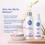 Buy The Moms Co. Natural Hair Care Essentials For Baby with Baby shampoo (200 ml) and Hair oil (100 ml) - Purplle