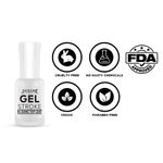 Buy Jaquline USA Gel Stroke Hi Shine Top Coat (8 ml) - Purplle