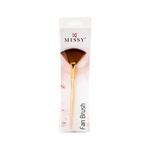 Buy MISSY FAN BRUSH GOLD - Purplle