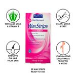 Buy Beauty Formulas Hair Removal Wax Strips Legs & Body (20 pcs) - Purplle
