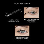 Buy SUGAR Cosmetics Eye Dared You So! Metallic Eyeliner - 06 Black Mirror (Black with Silver micro glitter) - Purplle