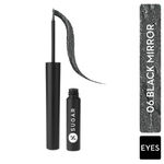 Buy SUGAR Cosmetics Eye Dared You So! Metallic Eyeliner - 06 Black Mirror (Black with Silver micro glitter) - Purplle