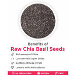 Buy True Elements Raw Chia Basil Seeds (150 g) - Purplle