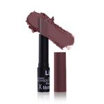 Buy Bonjour Paris Coat Me Satin Matte Lipstick Enriched with Moisturizer and UV Rays Protection, Hazelnut Brown (3.5 g) - Purplle