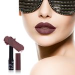 Buy Bonjour Paris Coat Me Satin Matte Lipstick Enriched with Moisturizer and UV Rays Protection, Hazelnut Brown (3.5 g) - Purplle