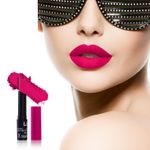 Buy Bonjour Paris Coat Me Satin Matte Lipstick Enriched with Moisturizer and UV Rays Protection, Cardinal Pink (3.5 g) - Purplle