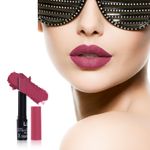 Buy Bonjour Paris Coat Me Satin Matte Lipstick Enriched with Moisturizer and UV Rays Protection, Strawberry - Reddish Pink (3.5 g) - Purplle