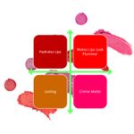 Buy Bonjour Paris Coat Me Satin Matte Lipstick Enriched with Moisturizer and UV Rays Protection, Strawberry - Reddish Pink (3.5 g) - Purplle