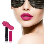 Buy Bonjour Paris Coat Me Satin Matte Lipstick Enriched with Moisturizer and UV Rays Protection, Scarlet - Pink (3.5 g) - Purplle