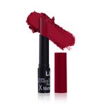 Buy Bonjour Paris Coat Me Satin Matte Lipstick Enriched with Moisturizer and UV Rays Protection, Dark Rose - Red (3.5 g) - Purplle