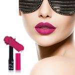 Buy Bonjour Paris Coat Me Satin Matte Lipstick Enriched with Moisturizer and UV Rays Protection, Wine Red - Mauve (3.5 g) - Purplle