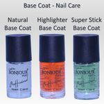 Buy Bonjour Paris Coat Me Nail Polish Base Coat Transparent (9.5 ml) - Purplle