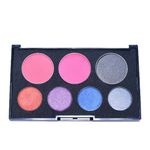 Buy Bonjour Paris Coat Me Ultra Smooth Contour Palette - EyeShadow Highlighter/Face Blusher.(SET-2) 15g - Purplle