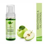 Buy Glamveda Green Apple Brightening & Oil Control Foaming Face Wash (150 ml) - Purplle