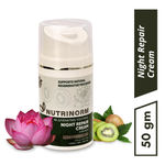 Buy NUTRINORM Night Repair Cream - Anti Aging, Kiwi and Lotus | Reduces Fine Lines & Wrinkles | Youthful & Moisturised Skin | Paraben free - Purplle