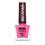 Buy Miss Nails Nail Paint Sugar Matte 16 Hot Pink (8 ml) - Purplle