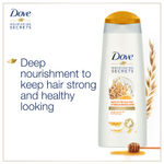 Buy Dove Healthy Ritual for Strengthening Hair Shampoo, ((340 ml)) - Purplle