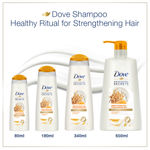 Buy Dove Healthy Ritual for Strengthening Hair Shampoo, ((340 ml)) - Purplle