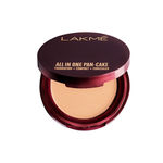 Buy Lakme All In One Pan-Cake - Natural Coral (8 g) - Purplle
