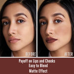 Buy Lakme 9 To 5 Weightless Matte Mousse Lip & Cheek Color - Chocolate Mousse (9 g) - Purplle