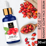Buy Good Vibes Rosehip Radiant Glow Face Serum | Light, Non-Sticky, Brightening | With Vitamin E | No Parabens, No Sulphates, No Animal Testing (30 ml) - Purplle