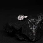 Buy Ferosh Oval Silver Oxidised Nose Pin - Purplle