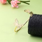 Buy Ferosh Jenica Butterfly Gold Cuff Bracelet for Women - Purplle