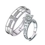 Buy Ferosh Jemma Couple Diamond Ring - Purplle