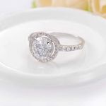 Buy Ferosh Sterling Silver Cubic Ring - Purplle