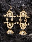 Buy Ferosh Gold Galore Indo-Western Drop Earrings - Purplle