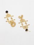 Buy Ferosh Gold Galore Indo-Western Drop Earrings - Purplle