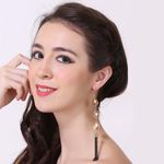 Buy Ferosh Dalenna Tassel Drop Earrings - Purplle