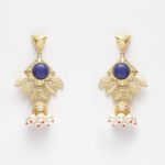 Buy Ferosh Swarnim Petal Indo-Western Earrings - Purplle