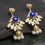 Buy Ferosh Swarnim Petal Indo-Western Earrings - Purplle