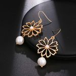 Buy Ferosh Floren Pearl Charm Drop Earrings - Purplle