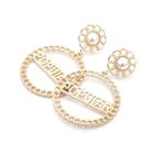 Buy Ferosh Popular Gold Dangler Earrings - Purplle