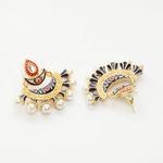 Buy Ferosh Amoli Designer Ethnic Earrings - Purplle