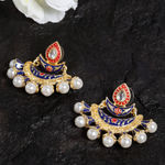 Buy Ferosh Amoli Designer Ethnic Earrings - Purplle