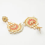 Buy Ferosh Mehar Red Pearl Ethnic Earrings - Purplle