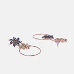 Buy Ferosh Kielo Dangler Hoop Earrings - Purplle