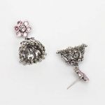 Buy Ferosh Dainty Oxidized Blush Jhumkas - Purplle