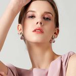 Buy Ferosh Golden Japenese Earrings - Purplle