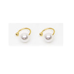 Buy Ferosh Elegant Midge Pearl Ear clips - Purplle