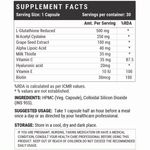 Buy INLIFE L Glutathione Reduced Supplement Vitamin C Milk Thistle Grape Seed Extract Biotin Skin Whitening Men Women 1000mg - 30 Veg Capsules - Purplle
